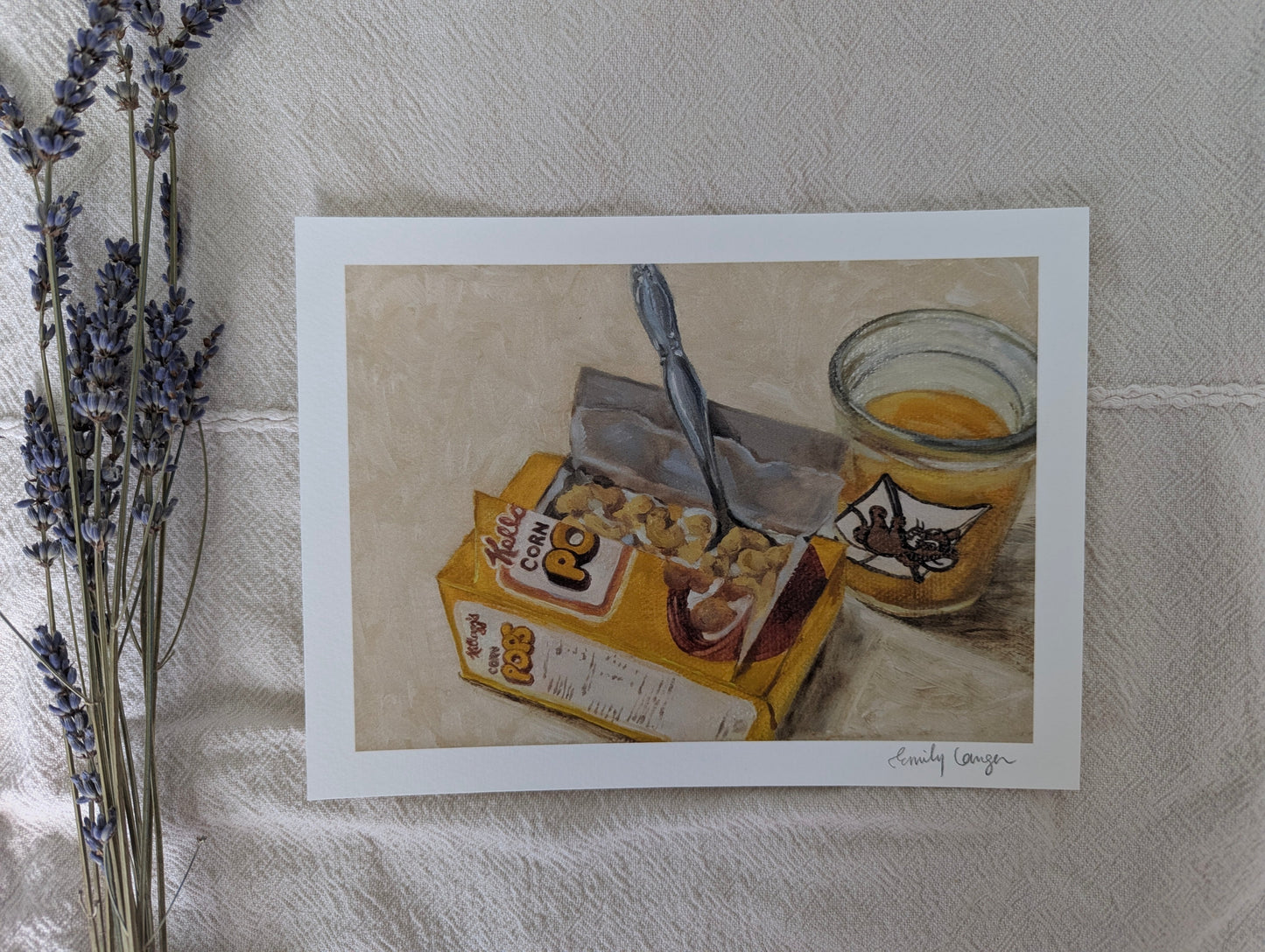 "Cereal Girl" Giclee Print