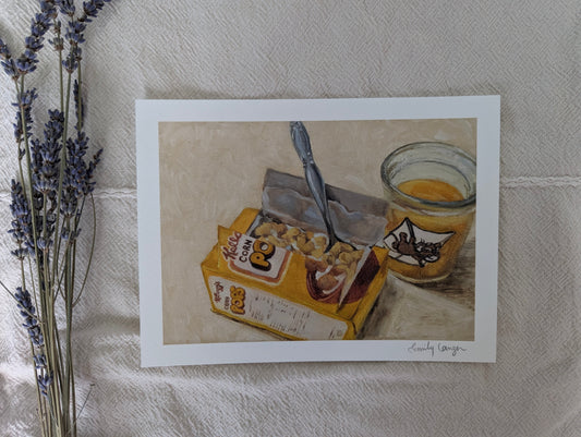 "Cereal Girl" Giclee Print