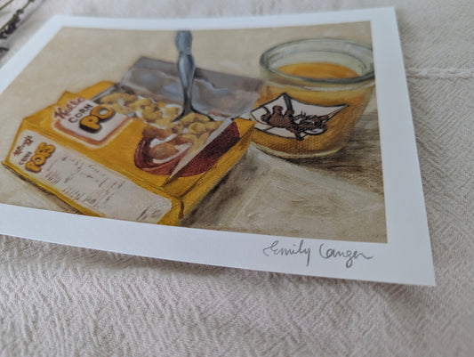 "Cereal Girl" Giclee Print