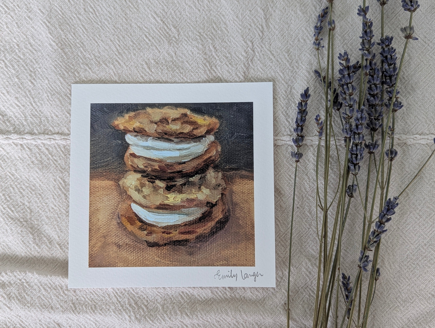 "Oatmeal Cream Pie" Giclee Print